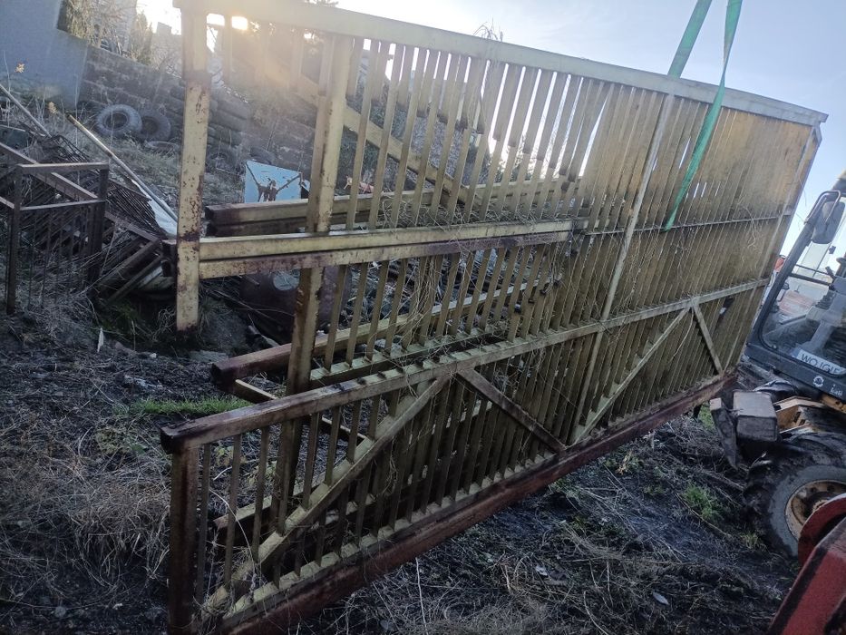 Brama 12m /8m wjazdowa rolki