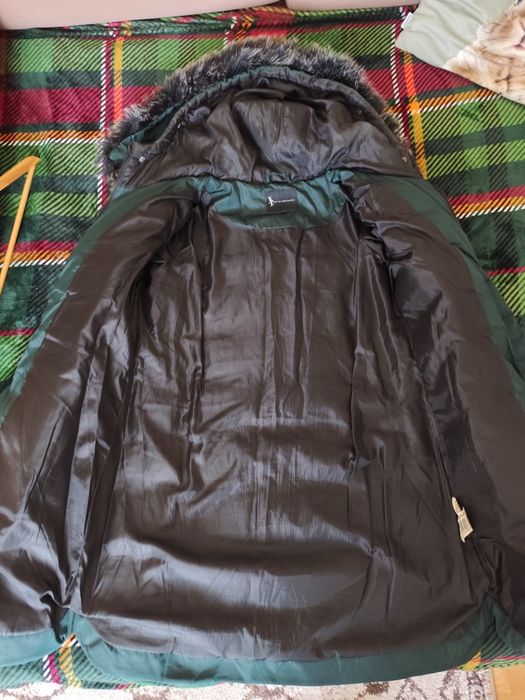 Kurtka damska zimowa, rozmiar S, Carry, zielona