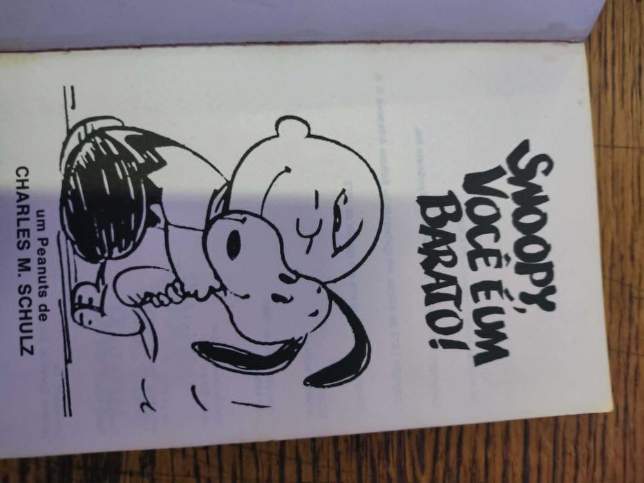 Livro volume 6 da série de gibis de bolso "Snoopy, Você é um Barato!"