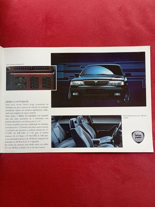 Catálogo de stand Lancia Dedra