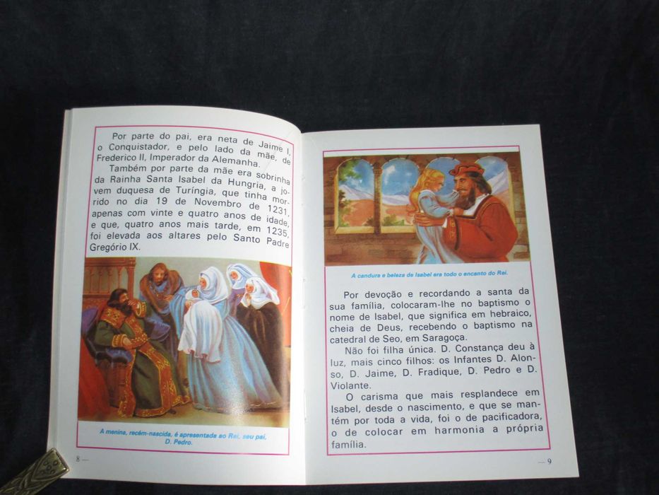 Livro Santa Isabel Rainha de Portugal