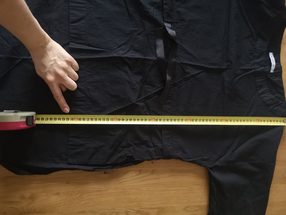 Czarna bluzka ciążowa nowa S/M asymetryczna