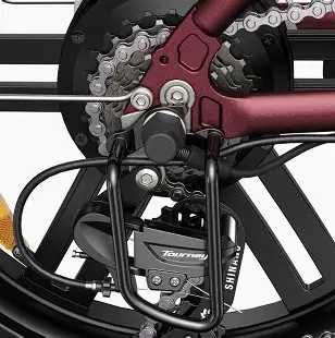 ENGWE L20 Boost, nova, 13 Ah. com cesto na frente.