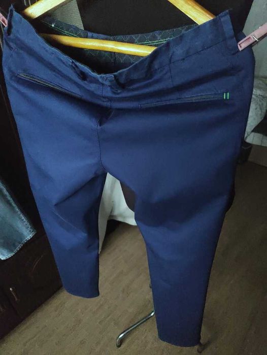Джинсы (chino Hugo Boss Germany w30 stretch navy.