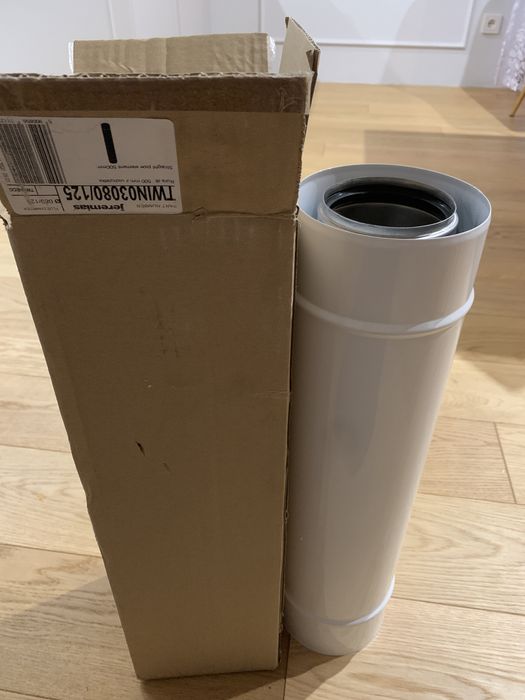 Rura spalinowa 80/125 500mm