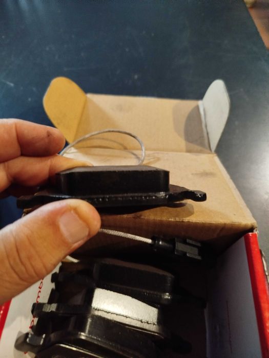 Pastilhas de travão Brembo novas