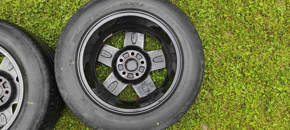 Alufelgi RIAL 16" 5x112 ET42 + opony Michelin 215/60 R16, sharan, używane