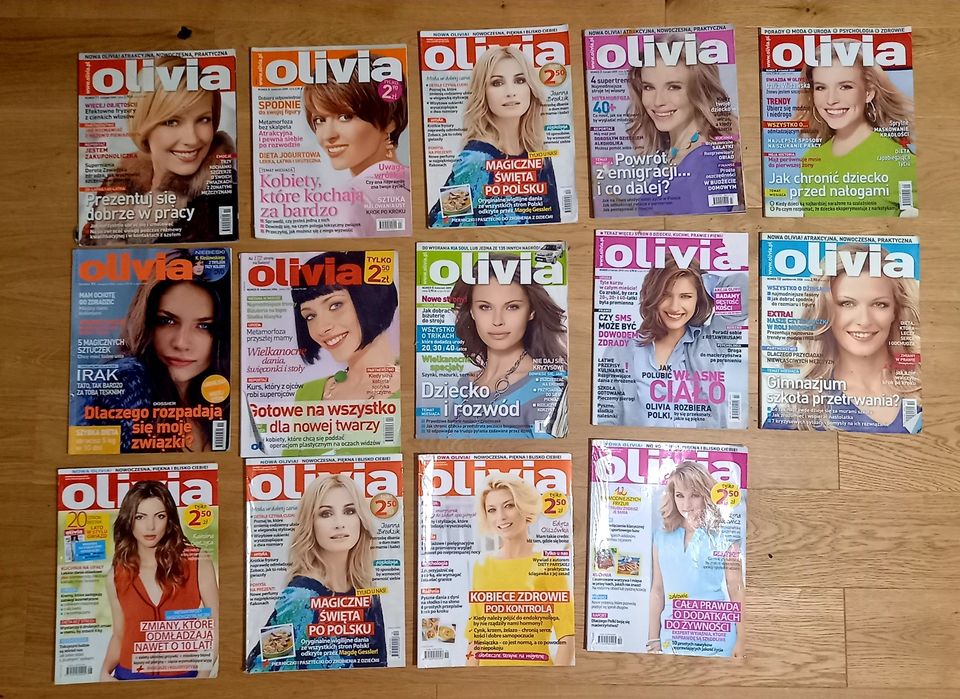 Magazyn Olivia różne