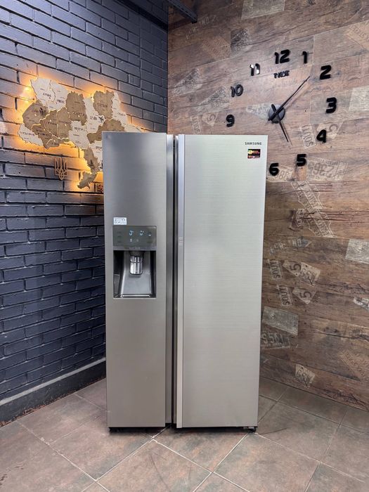 Холодильник з доставкою Samsung RF65A967FSG/EF,  Side-By-Side, занос