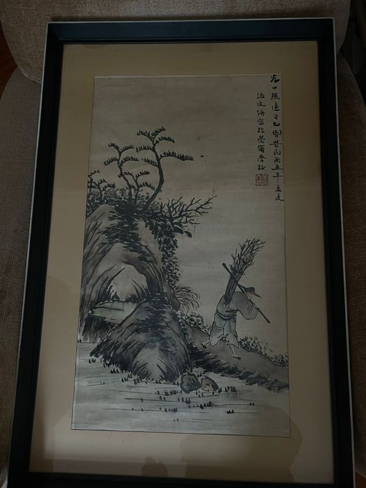 Quadro rolo - pintura chinesa