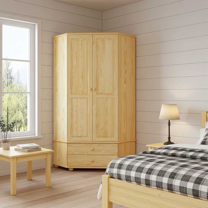 SZAFA sosnowa narożna 180 PRODUCENT