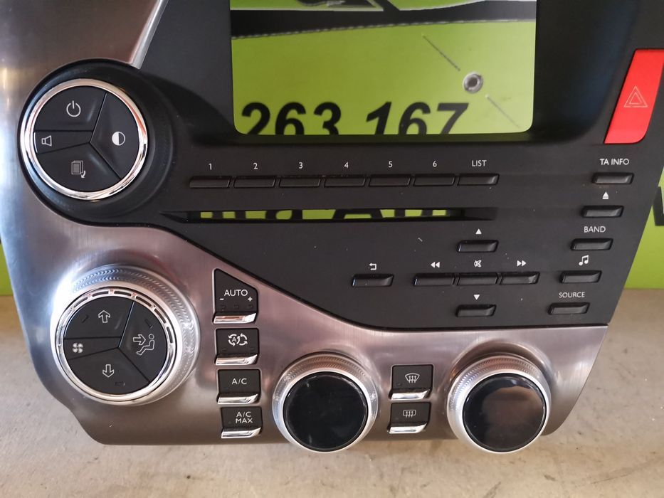 CITROEN DS5 COMANDO SOFAGEM / RÁDIO MULTIFUNÇÕES - Z272