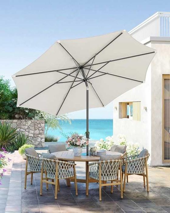 PARASOL ogrodowy tarasowy uchylny korba 340cm DUŻY wybór DaMaOutlet.pl