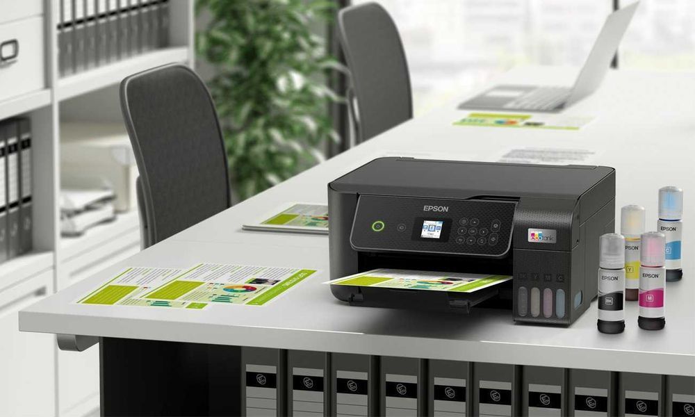 Новий БФП Epson EcoTank L3280, струменевий, з Wi-Fi, гарантія 12 міс