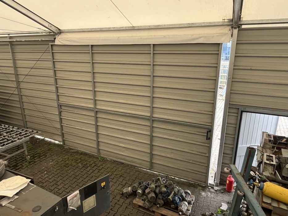 Hala namiotowa aluminiowa solidna  PROTAN  ELMARK 10mx40m