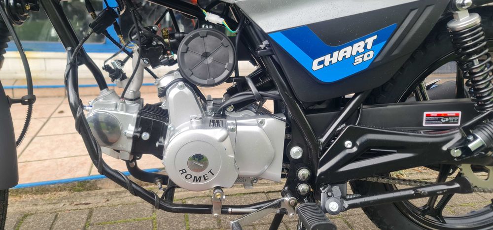 ROMET CHART 50 4T! Wtrysk! Gwarancja 24m!Serwis!Raty! Dowóz!
