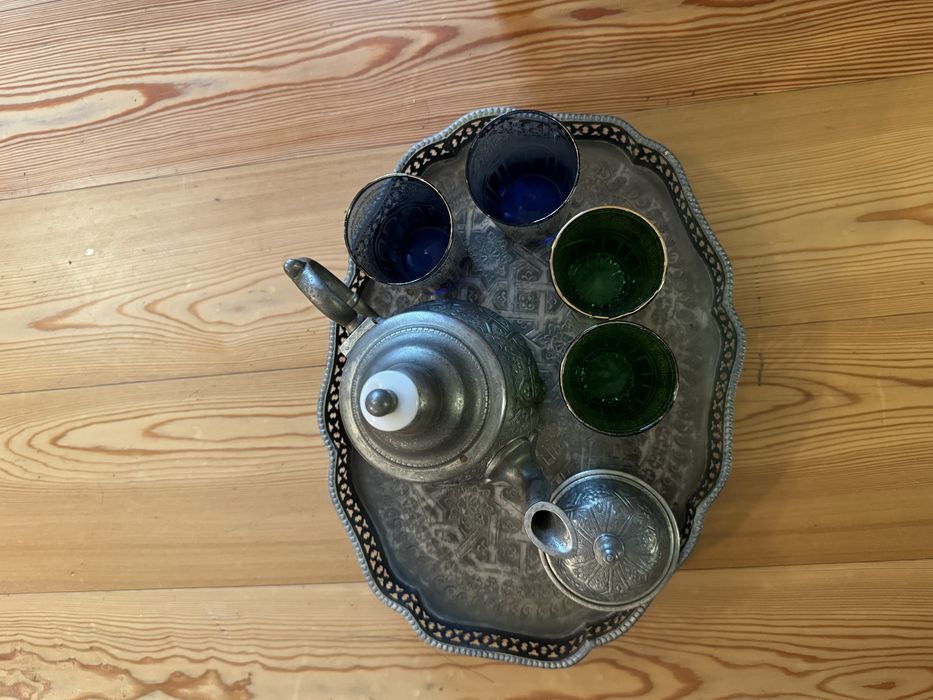 Conjunto de chá marroquino