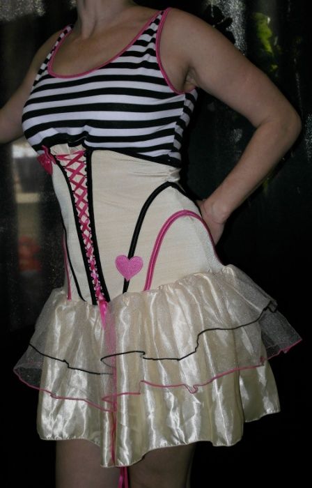 Smiffys платье коспле́й костюм карнавальный морячка пышная юбка