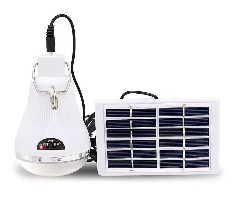 лампочка з  акумулятором та сонячною панеллю EP-020 Фонарь