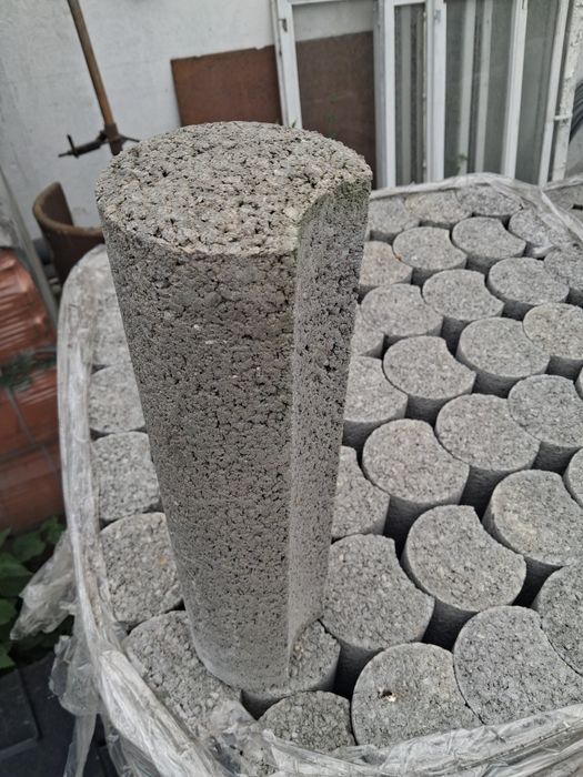 Palisada  40cm grafit I szara