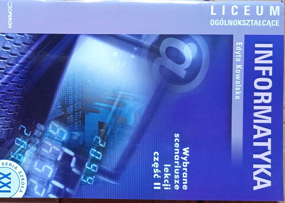 Informatyka LO Wybrane scenariusz lekcji cz II E. Kowalska OPERON