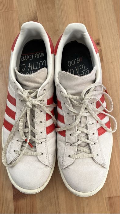 Adidas campus retro vermelhas