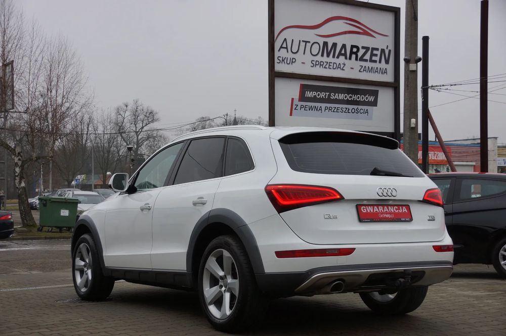 Audi Q5 Offroad 2.0 TDI CR 190 KM, 4x4, Lift, Klima, Półskóra, Hak, GWARANCJA!
