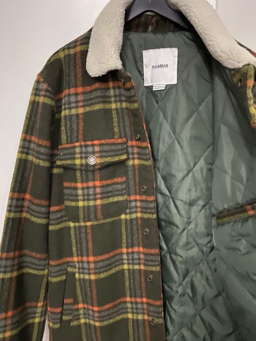 Casaco Forrado Gola Polar-Pull&Bear