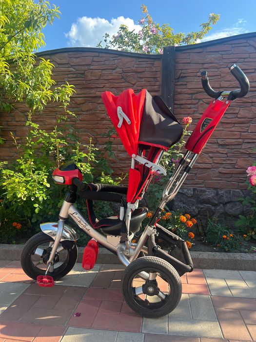 Дитячий велосипед коляска