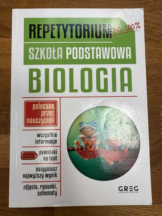 Repetytorium Biologia szkoła podstawowa GREG