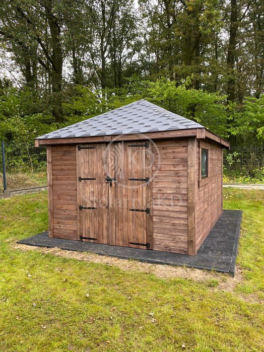 Domek narzędziowy 3x3 magazynek schowek narzedziowy ROD