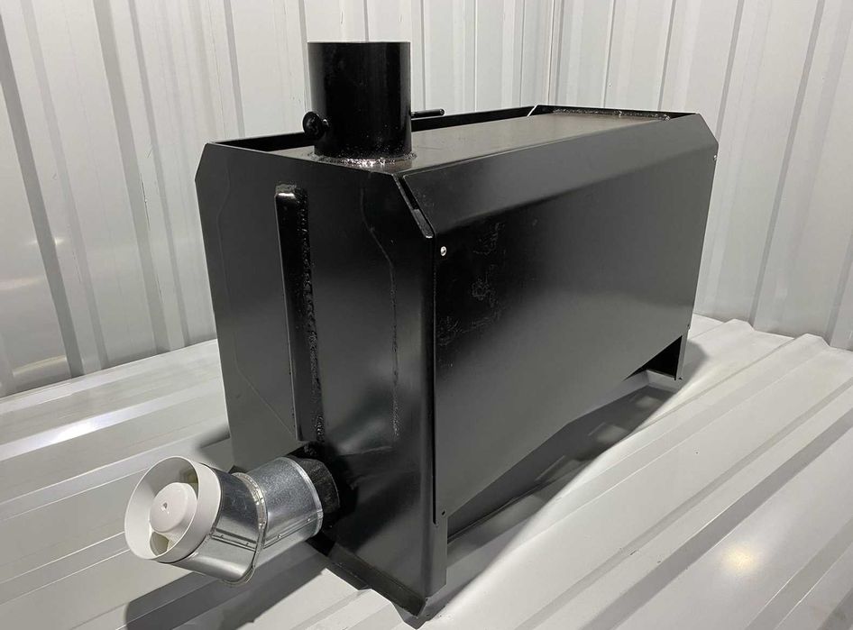 125 м3! ДОЖИГ! ОБДУВ! Экономная Печь Буржуйка Булерьян MIX 125