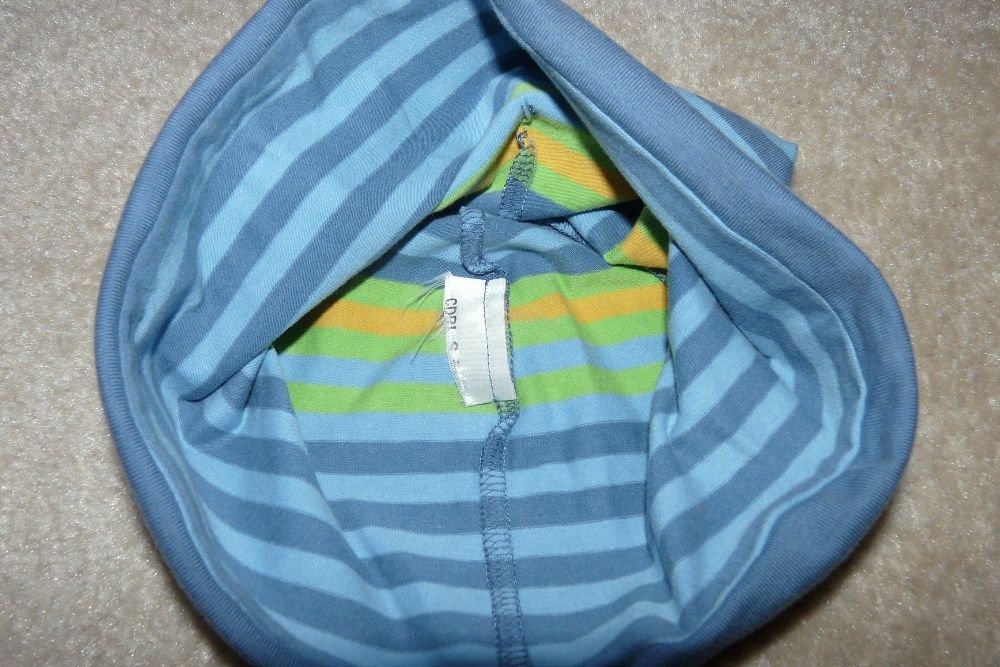 Strój na lato czapka r.52 Coccodrillo+komplet t-shirt i spodenki Nowe