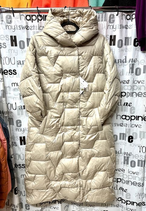 Пальто зимнее стёганное, двухстороннее Италия.