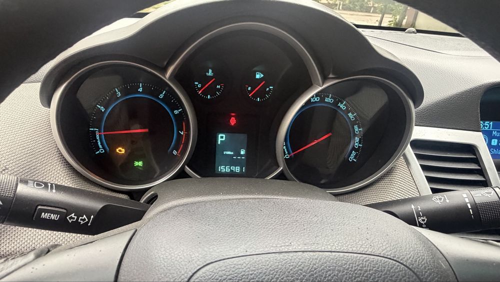 Шевроле Круз 1.8 gaz4 avtomat