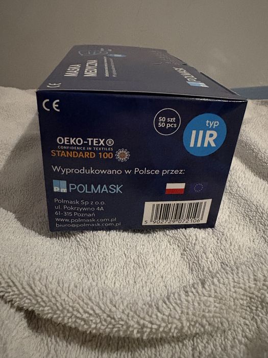 Maseczki ochronne POLMASK 50szt