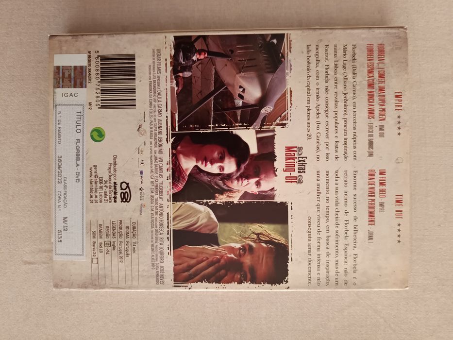 DVD Florbela ( Dalila Carmo )