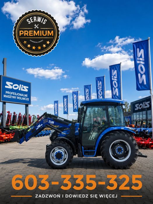 Solis S 50 z ladowaczem Promocja Transport Kredyt