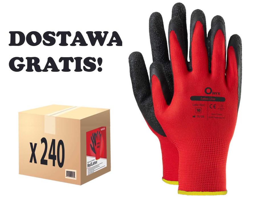 Rękawice Robocze Ogrodowe OCHRONNE Wampirki S M L XL XXL KURIER GRATIS