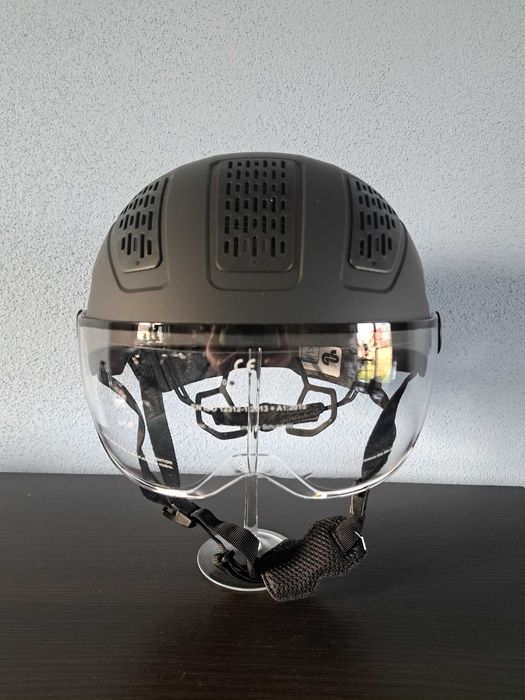 aski Kask rowerowy Abus Hyban 2.0 Ace r. 56-61 cm M/L czarny cat. 0