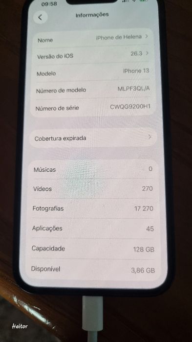 Iphone 13 em excelente estado
