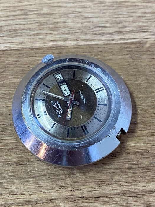Zegarek poljot ufo automat 23 kamieni