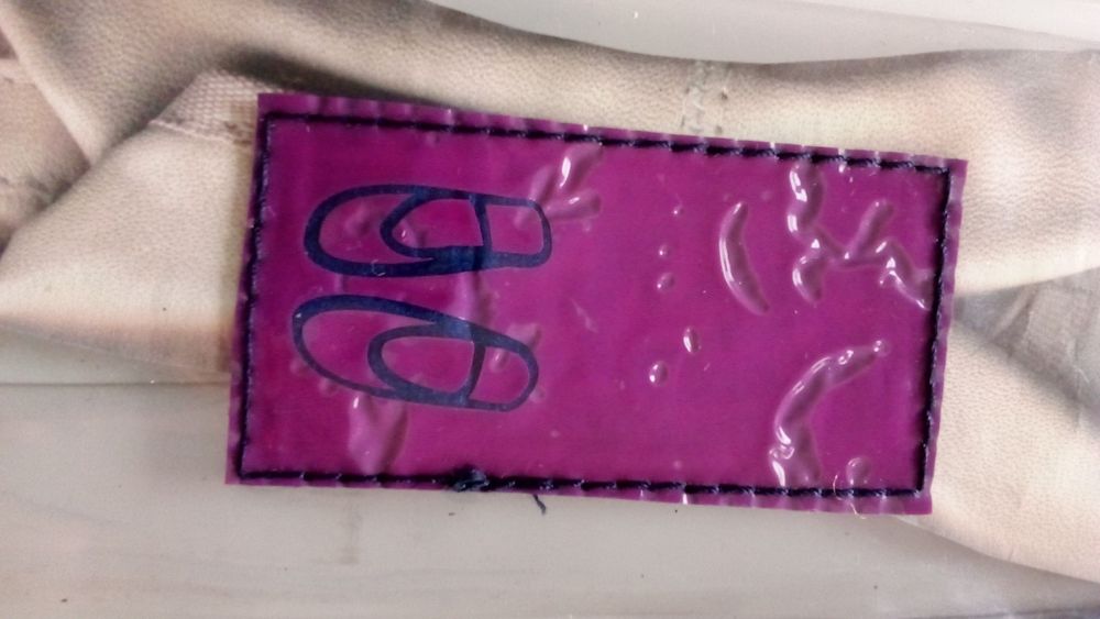 Sacos para sapatilhas ou acessórios de ballet