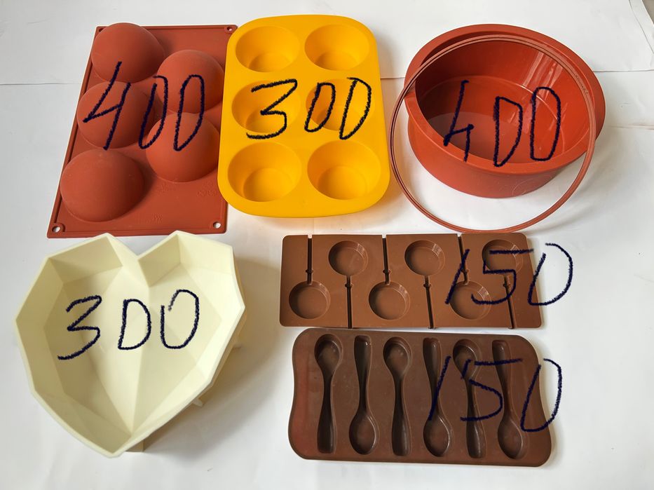 Силиконовые формы для выпечки и десертов