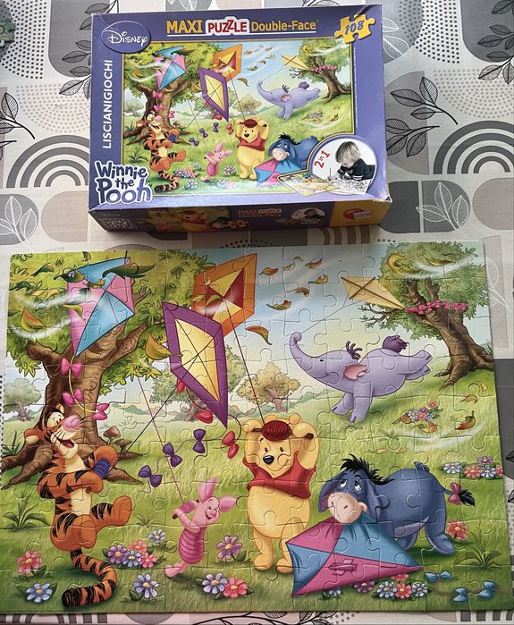 Puzzle 108 peças 2em1 Winnie The Pooh Disney