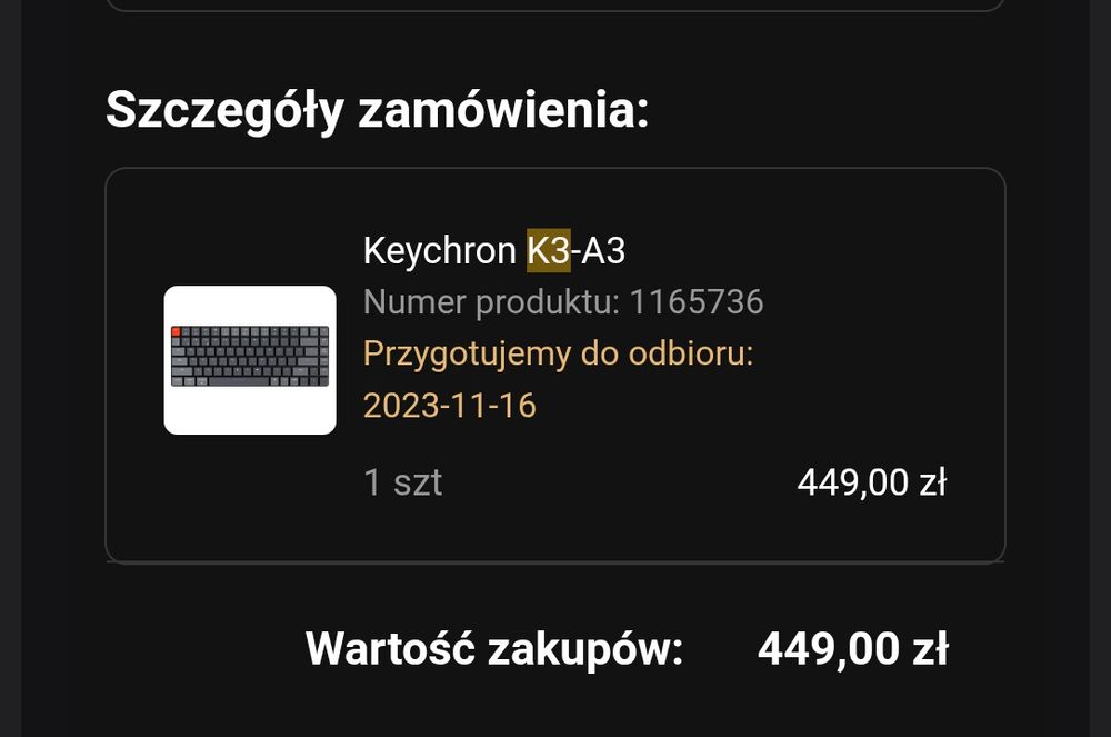 Klawiatura Keychron K3 v2 | Low Profile Brown | Wireless | Zadbana