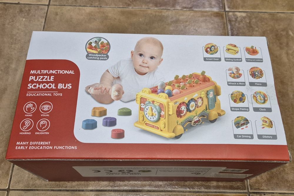 Autobus sorter - zabawka edukacyjna