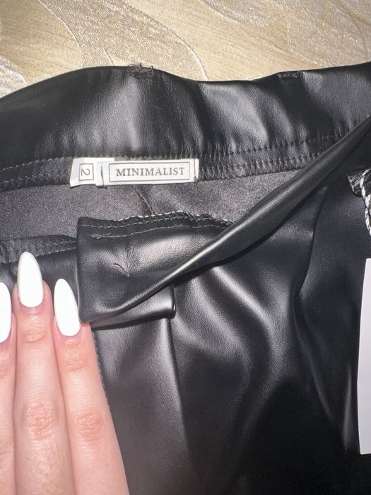 Кожаные шорты