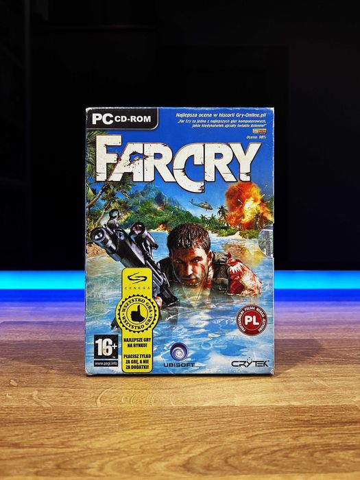 Far Cry 1 (PC PL 2004) BOX polskie kompletne premierowe wydanie