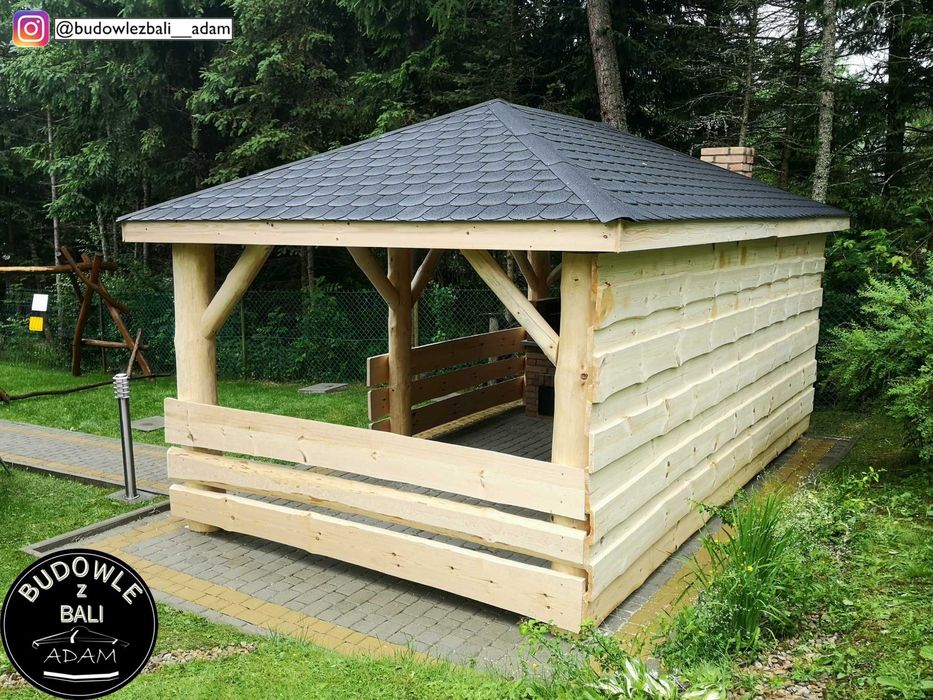 Altana, Altanka Ogrodowa z Bala, Altana z Bali (transport, montaż)